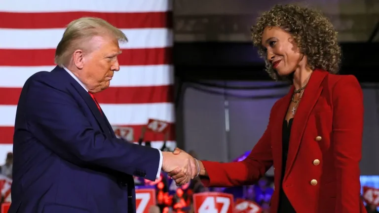 Sage Steele and Trump