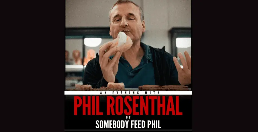 TV host and creator of Everybody Loves Raymond, Phil Rosenthal brings his Netflix hit Somebody Feed Phil to life with a live event celebrating global food, culture, and connection through his signature humor and curiosity.